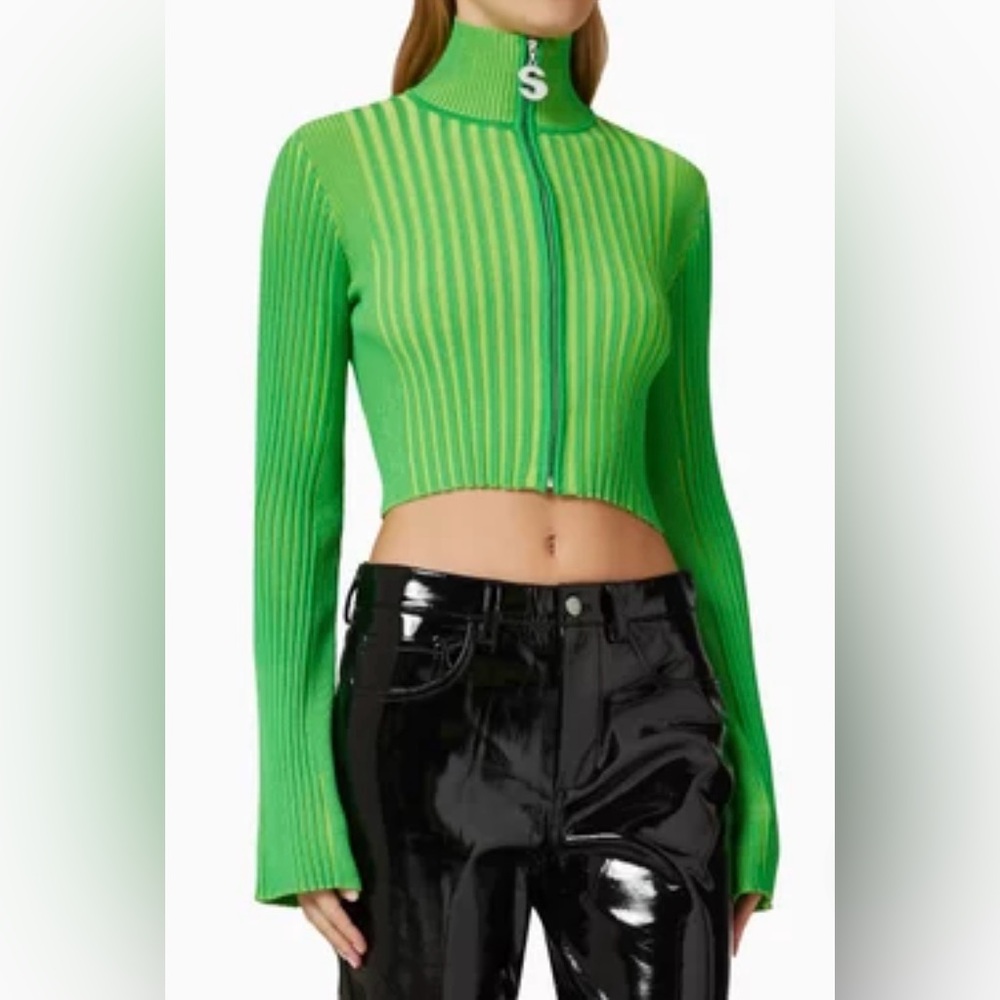 Simon Miller Green Zip-Up NWT…